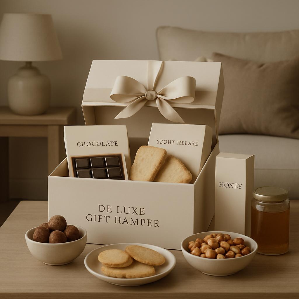 Gift Hamper with Sweets.